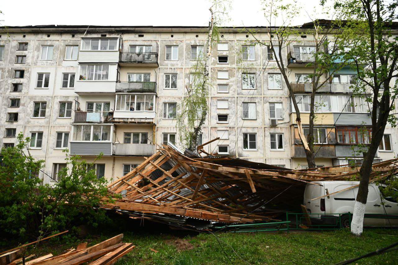 Кровлю жилого дома в Щелкове начнут восстанавливать 14 мая